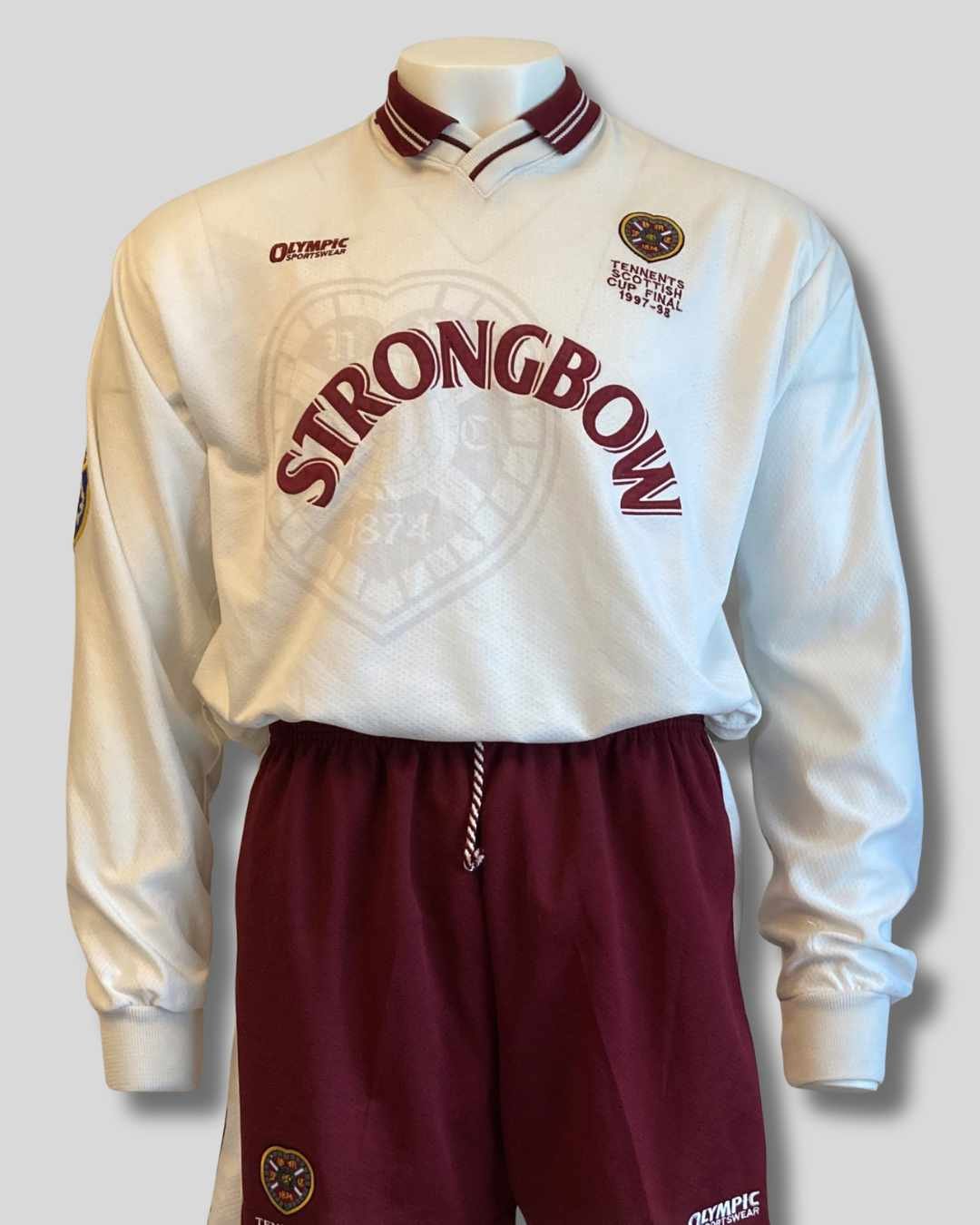 1997– 98 Hearts shirt | Scottish Cup final