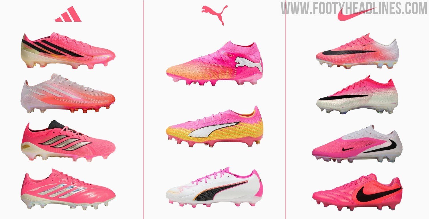 Adidas, Nike & Puma All Use Pink for 2026 World Cup - featured image