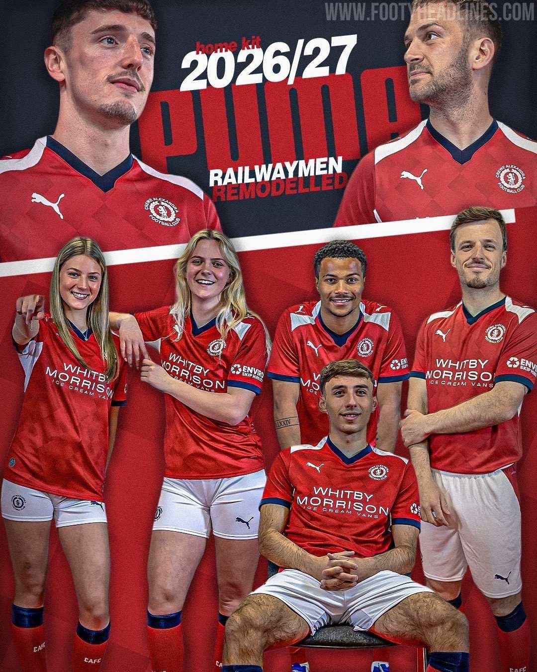 Crewe Alexandra 26-27 Home Kit Released - featured image