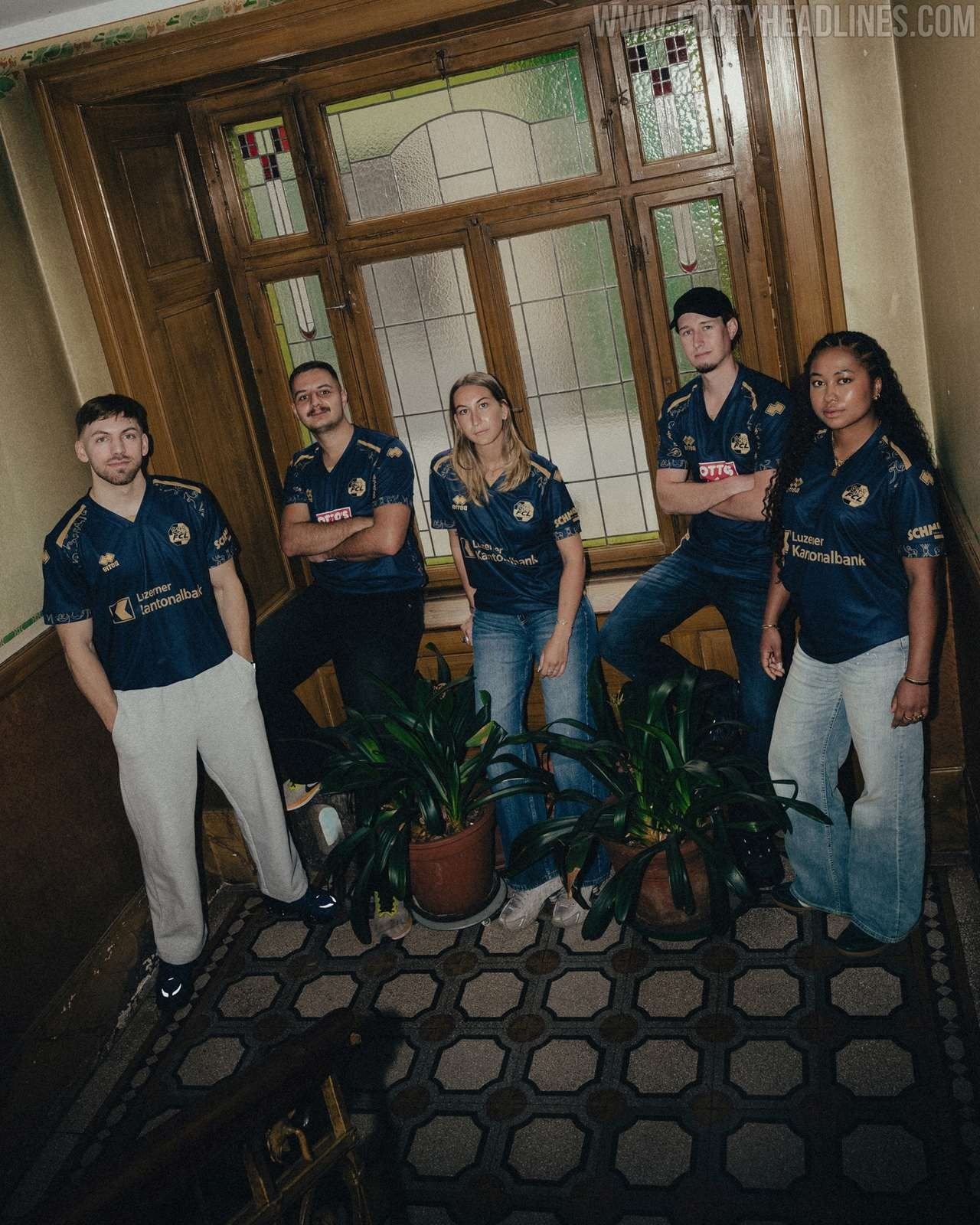 FC Luzern 125th Anniversary 26-27 Home Kit Released
