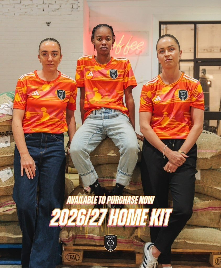 Glasgow City 26-27 Home Kit Released - featured image