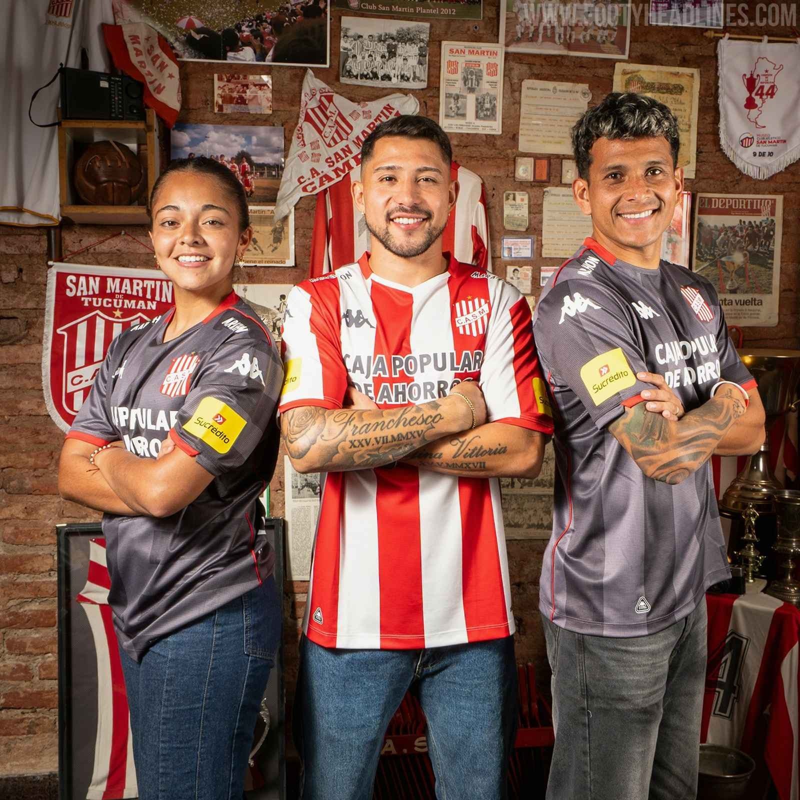 Kappa San Martín de Tucumán 26-27 Home & Away Kits Released