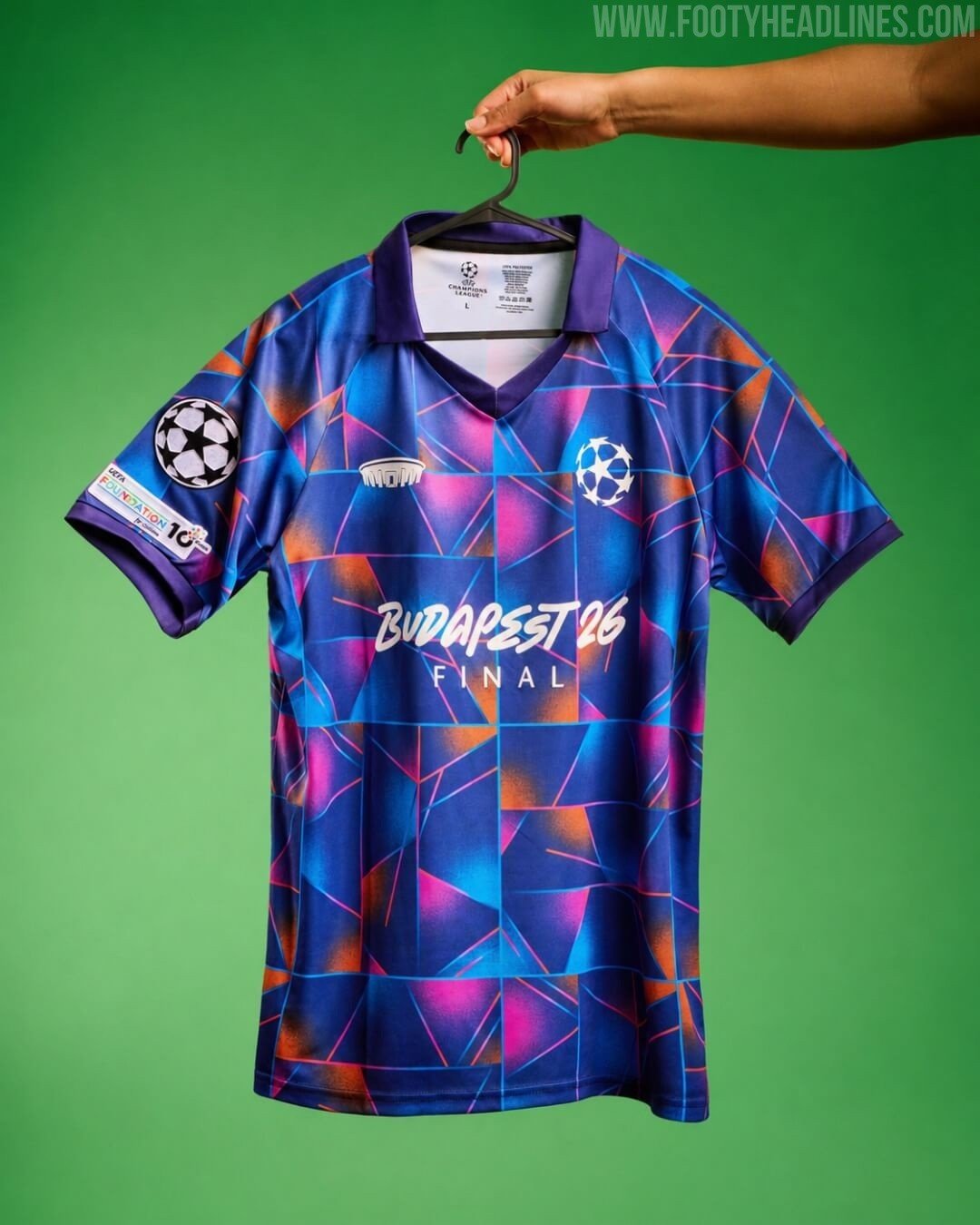 UEFA Unveil Official 2026 Champions League Final Jersey for Budapest