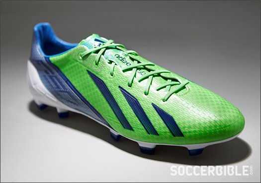 adidas adizero F50 Football Boots - Green Zest/White/Navy - featured image