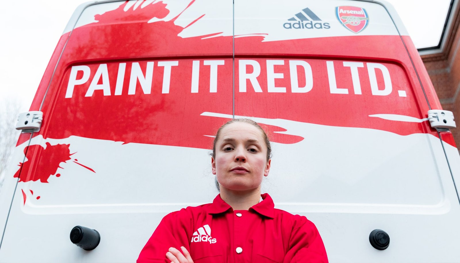 adidas & Arsenal Launch 'Paint It Red' Service Ahead Of Women's FA Cup Final - featured image