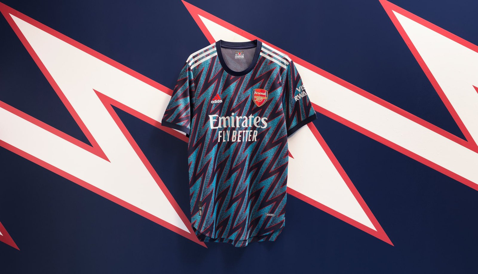 adidas Launch Arsenal 21/22 Third Shirt - featured image