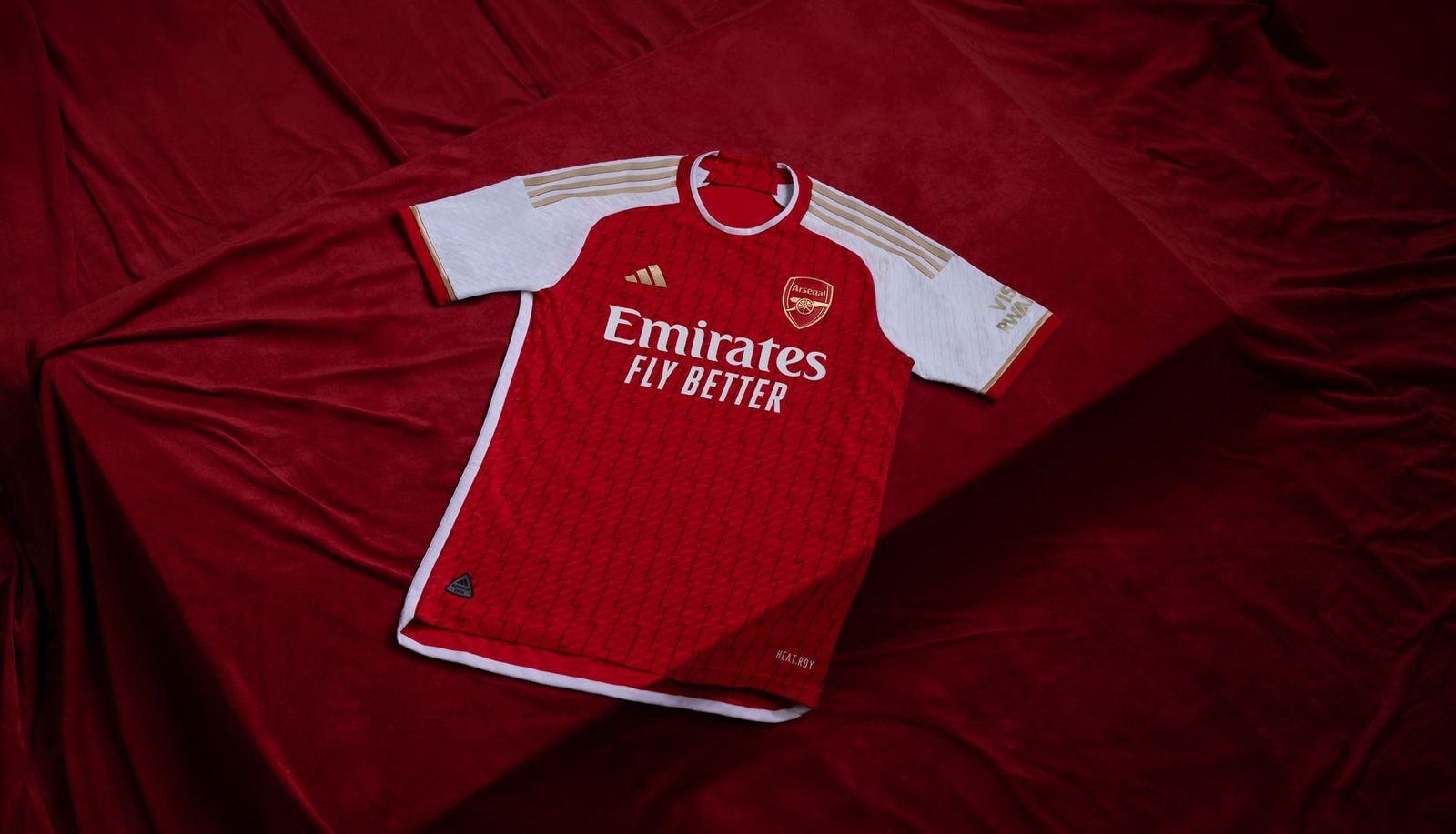 adidas Launch Arsenal 23/24 Home Shirt - featured image