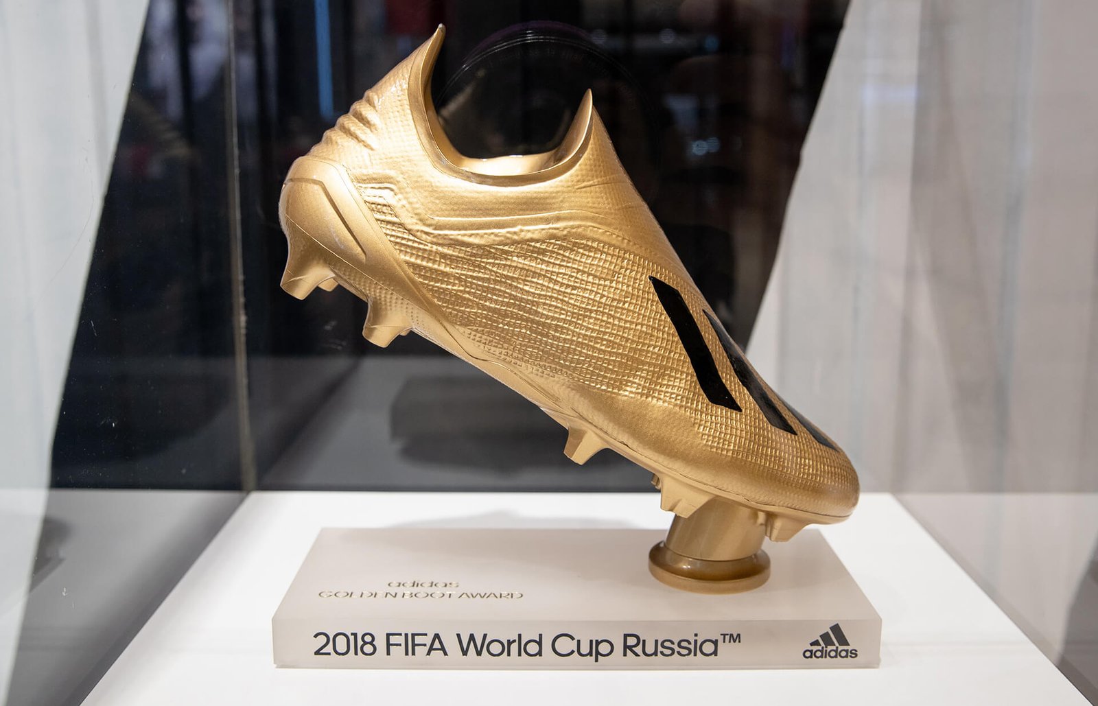 adidas Reveal 2018 World Cup Golden Boot, Ball & Glove Trophies - featured image