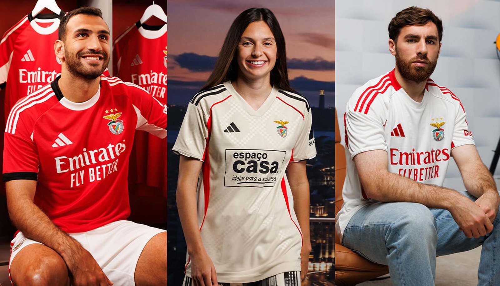 adidas & SL Benfica Drop 25/26 Kits That Celebrate Street Football’s Soul - featured image