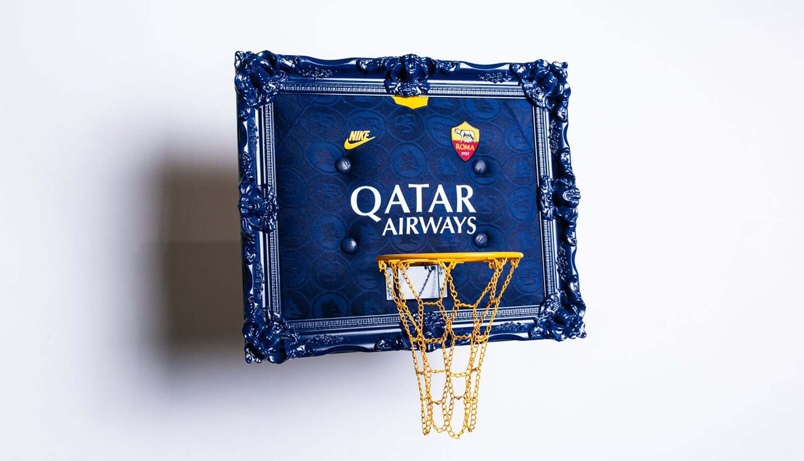 AS Roma x Jarrett Ellis Create Bespoke Basketball Hoop - featured image