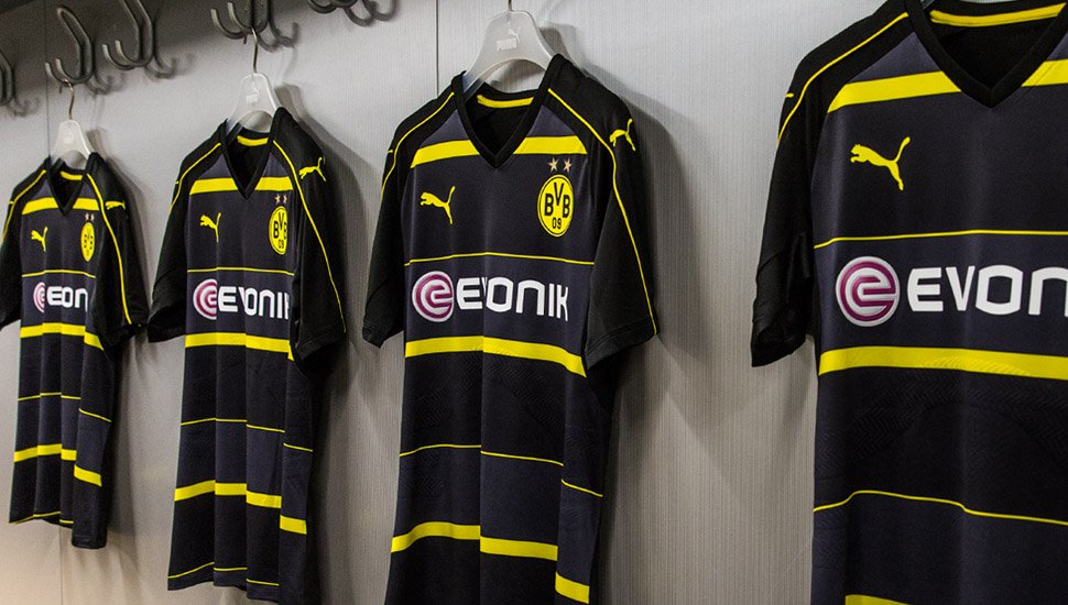 Borussia Dortmund 16/17 Away by PUMA - featured image