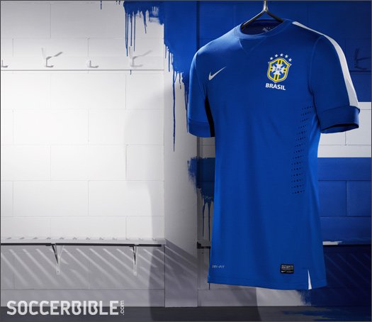 Brazil Away Kit 2013 - Nike Football Shirt - featured image