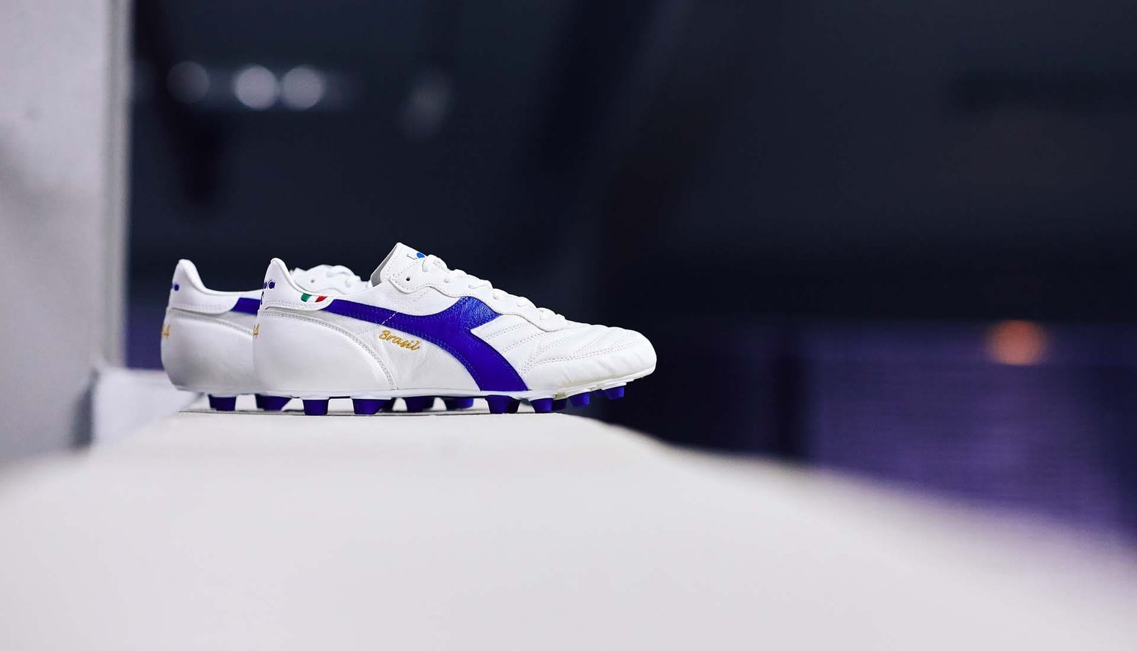 Diadora Present The Brasil 'Made In Italy' In "White/Royal Blue" - featured image