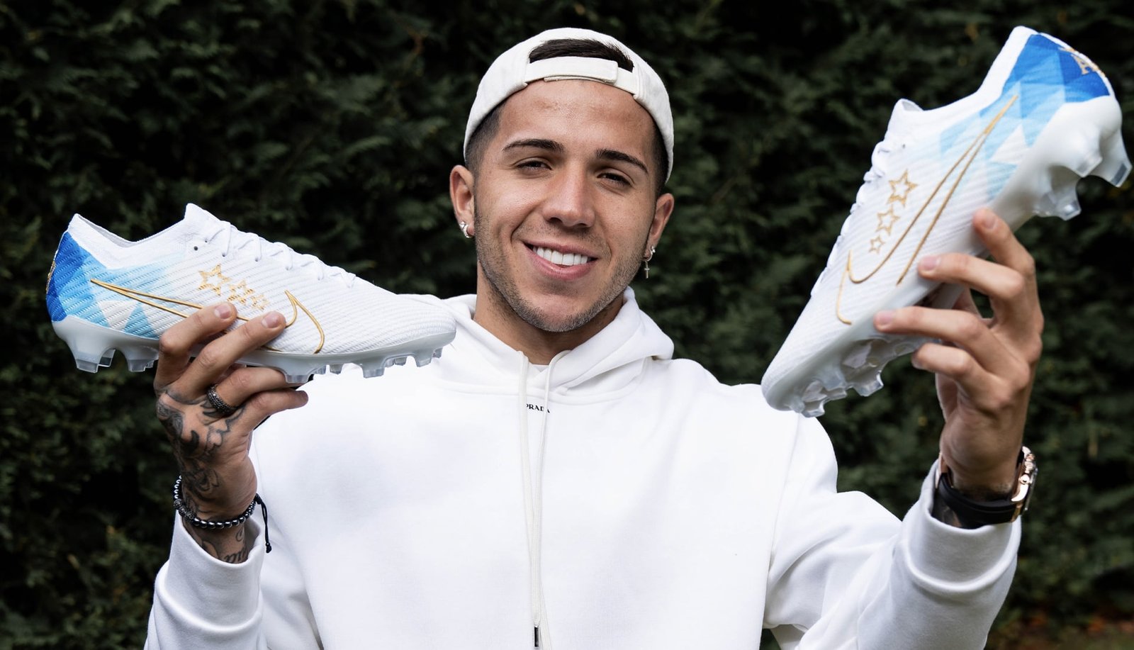 Enzo Fernandez Wears Customised Nike Mercurials From Jordan Dawson - featured image