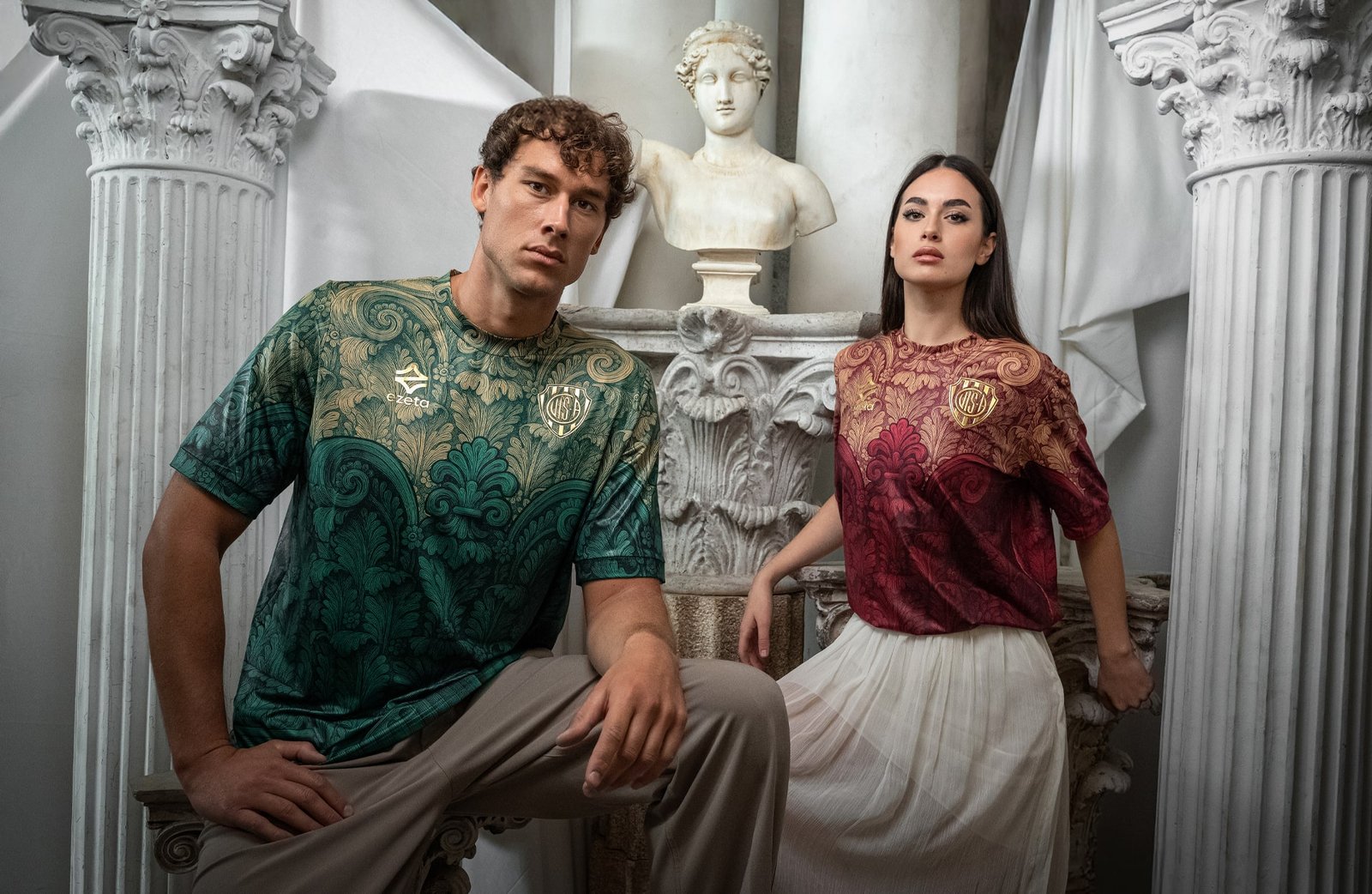 Ezeta Unveil Vis Aurelia 25/26 Home & Away Shirts: Corinthian Elegance In Fabric Form - featured image