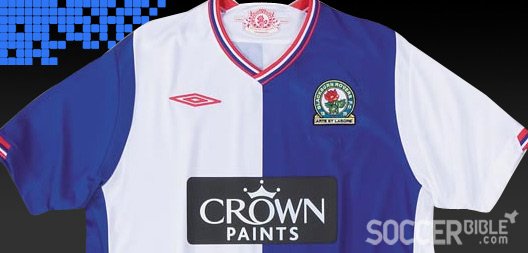 Football Shirt News - Blackburn Rovers Home Kit 09/10 Umbro - 07/08/09 - featured image