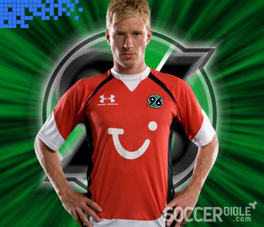 Football Shirt News - Hannover 96 Under Armour home kit 09/10 - 16/07/09 - featured image