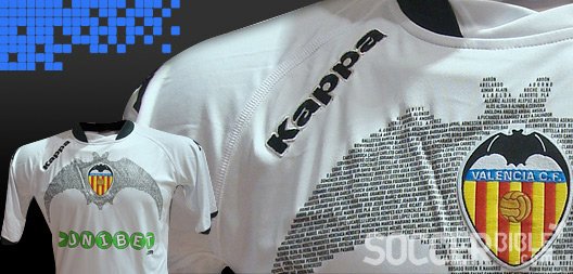 Football Shirt News - Valencia CF Home Shirt 09/10 Kappa - 23/07/09 - featured image