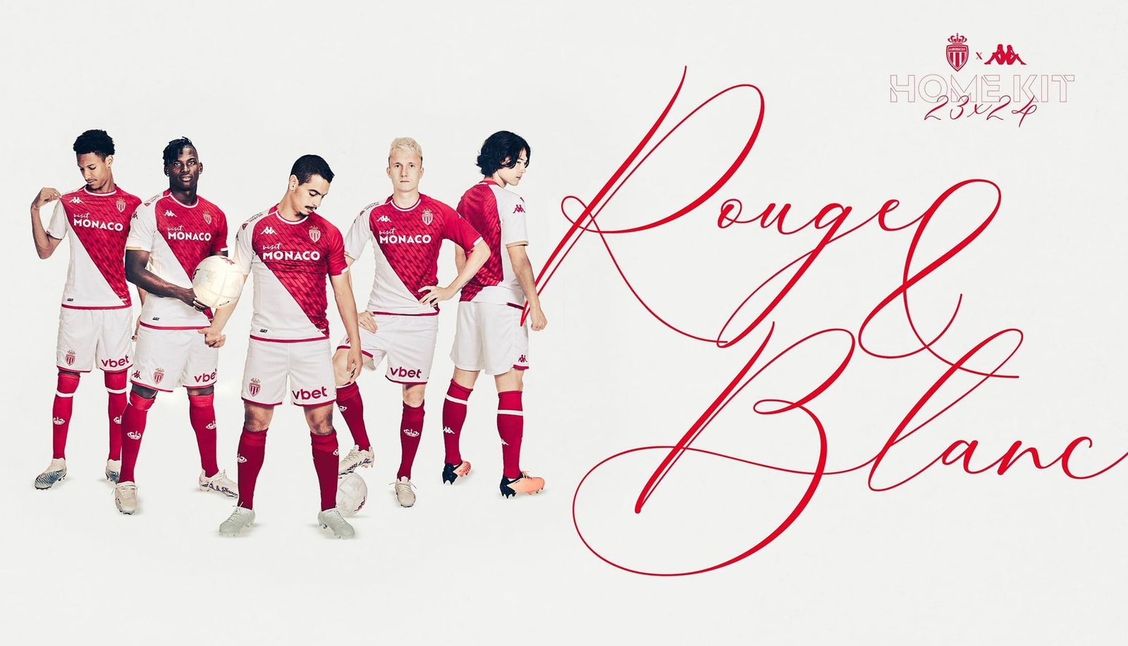 Kappa Unveil Monaco 23/24 Home Shirt - featured image