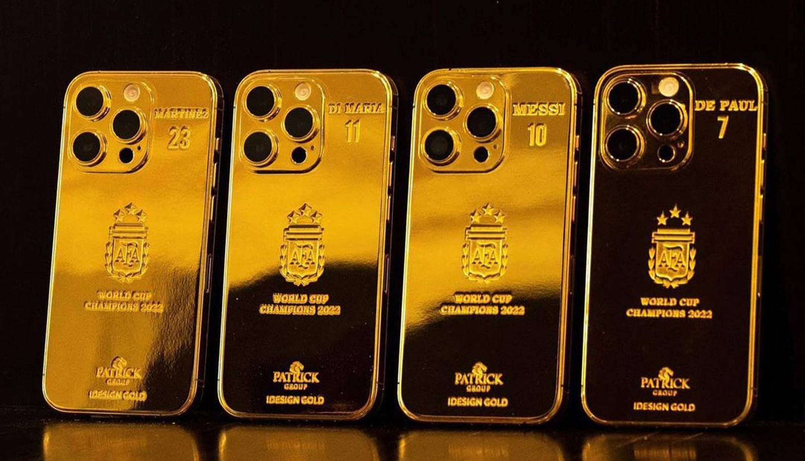 Messi Commissions 35 Gold iPhone 14's For Argentina Squad - featured image