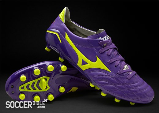 Soccer Cleats | Mizuno Morelia Neo - Purple/Yellow/White - featured image