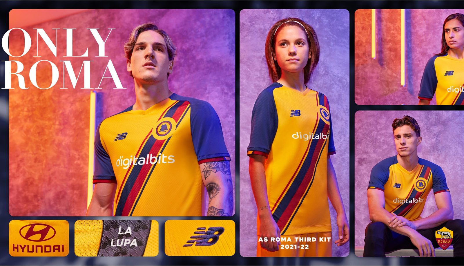 New Balance Launch Roma 21/22 Third Shirt - featured image