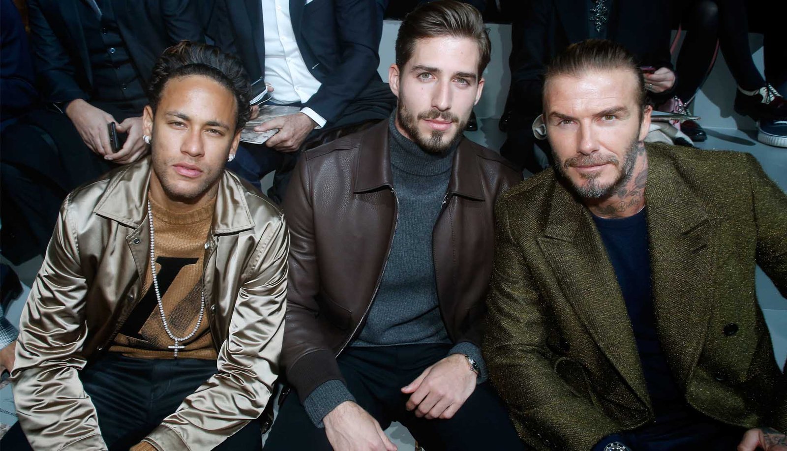Neymar & David Beckham at Paris Fashion Week - featured image