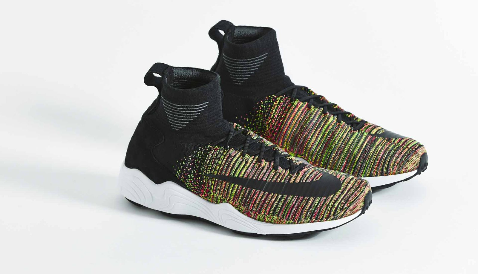 Nike Zoom Mercurial XI Flyknit "Black/Multi" - featured image