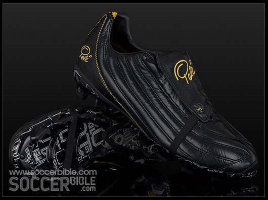 Pele Sports 1970 Football Boots - Black/Yellow - featured image