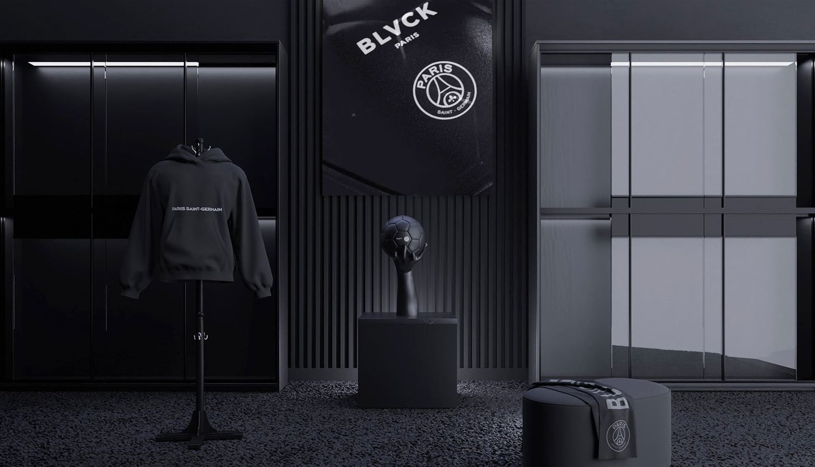 PSG & BLVCK Collaborate On Monochrome Collection - featured image