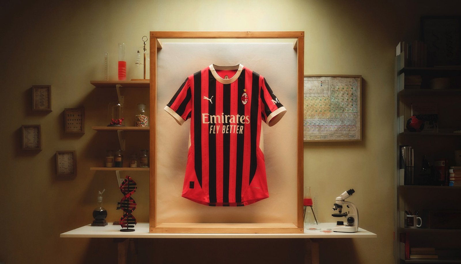 PUMA & AC Milan Launch The Club's New Home Shirt For 24/25 - featured image