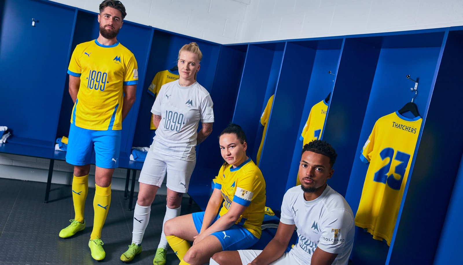 Torquay United Reveal 22/23 PUMA Home & Away Shirts - featured image