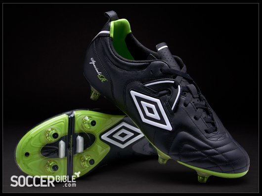 Umbro Speciali R Pro Football Boots - Black/White/Neon - featured image