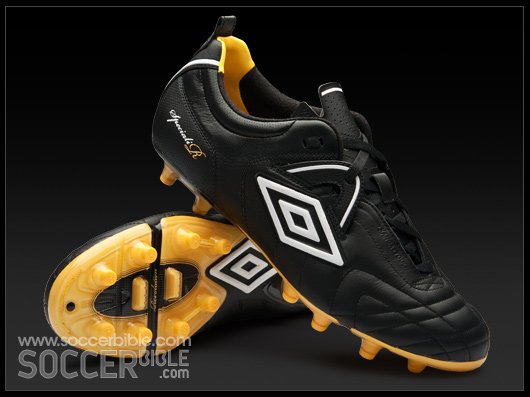 Umbro Speciali R Football Boots - Black/White/Yellow - featured image