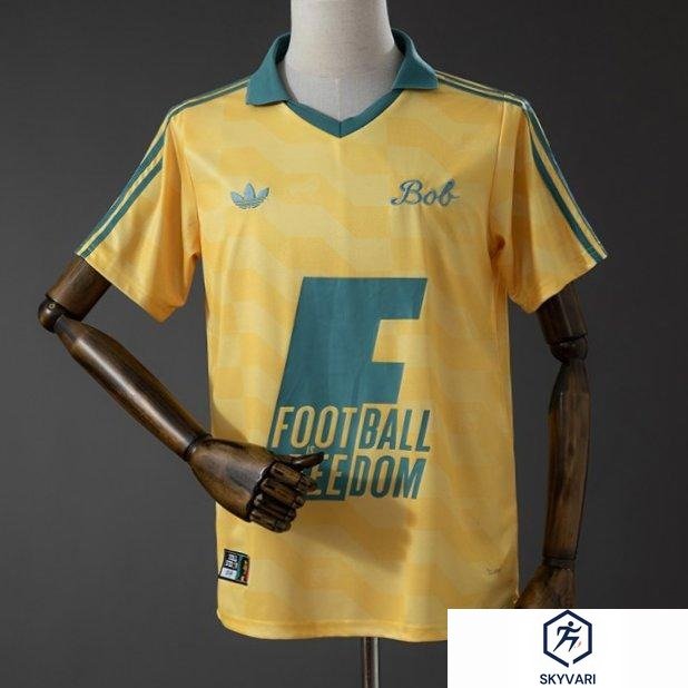 2026 Jamaica X Originals Bob Marley Football Yellow Jersey