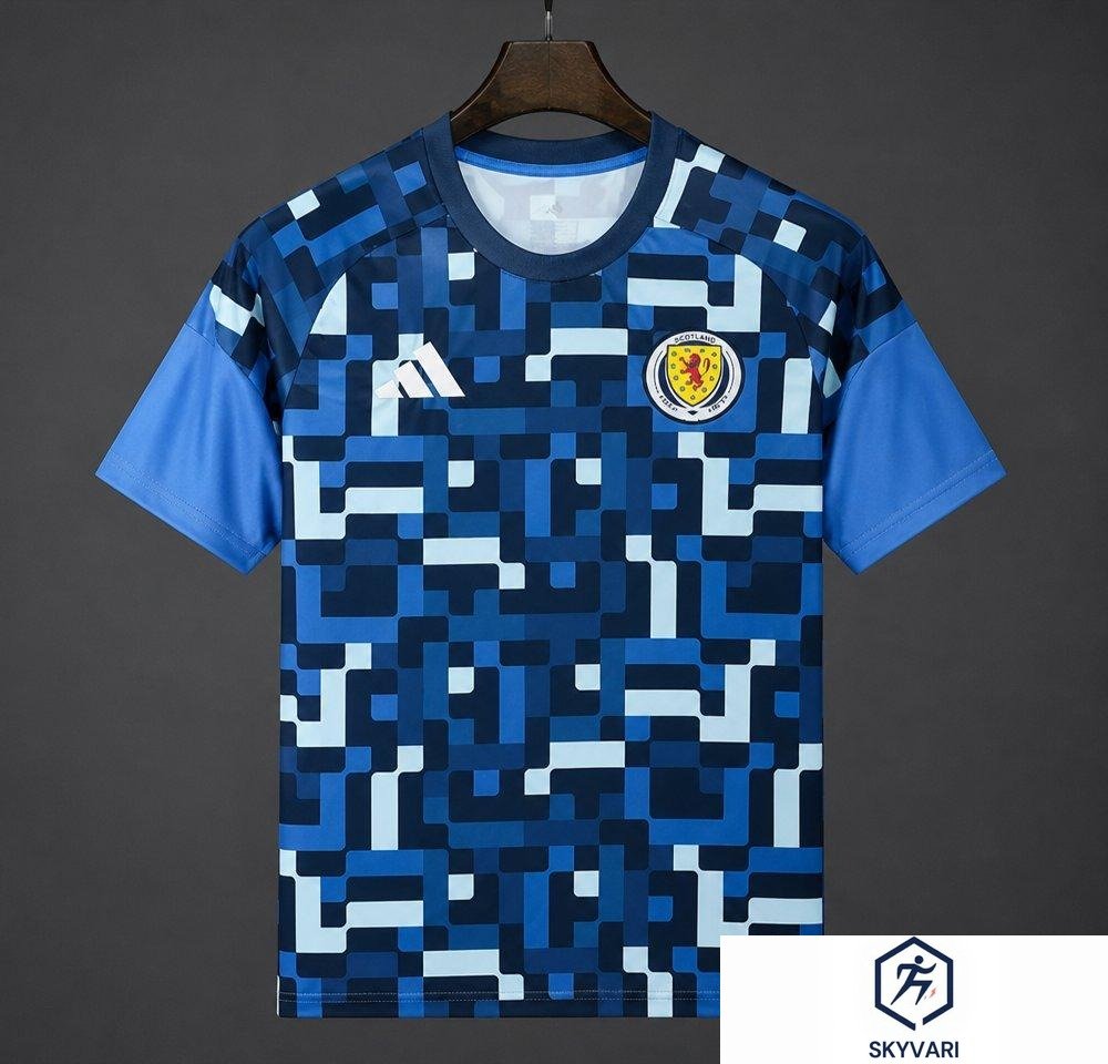 2026 Scotland Blue Pre-Match Jersey