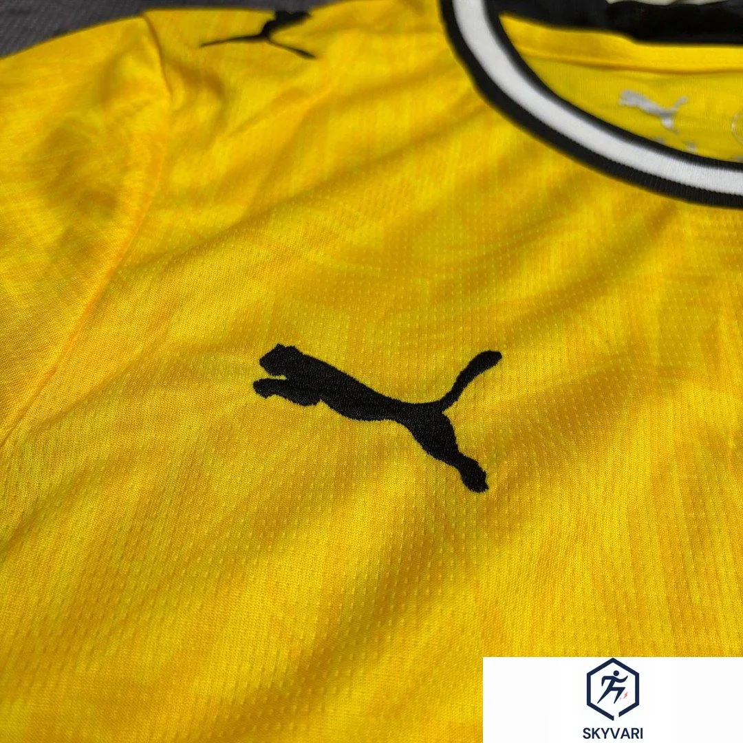 26/27 Kids Borussia Dortmund Home Yellow/Black Jersey — view 2