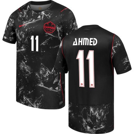 AHMED #11 Canada Away Soccer jersey World Cup 2026
