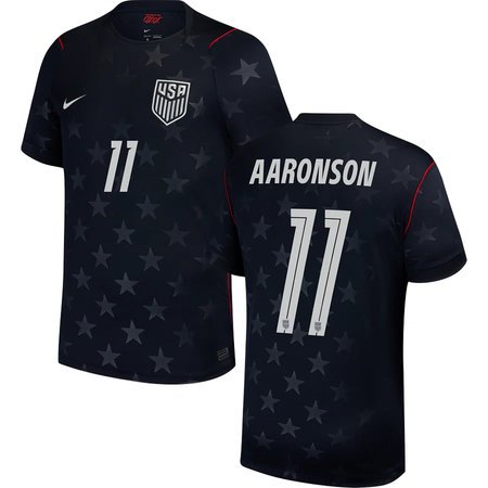 Brenden Aaronson #11 USA Away Soccer jersey World Cup 2026