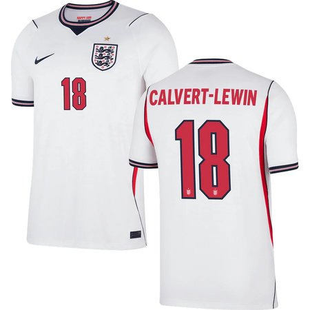 CALVERT-LEWIN #18 England Home Soccer jersey World Cup 2026