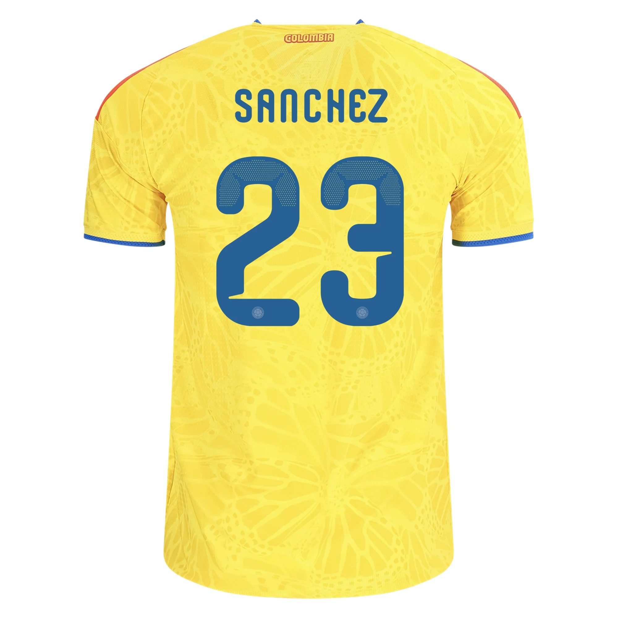 Davinson Sánchez Colombia 26/27 Authentic Home Jersey