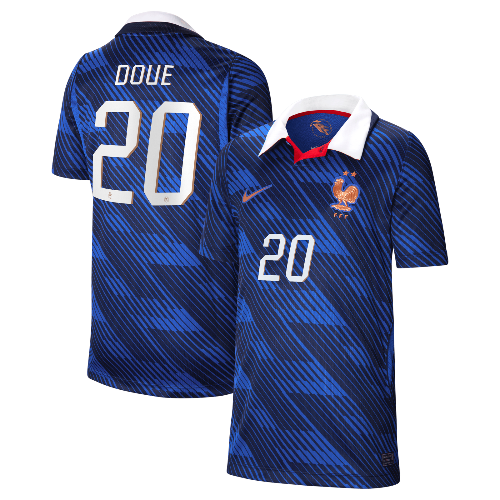 Desire Doue France 2026/27 Nike Authentic Home Jersey