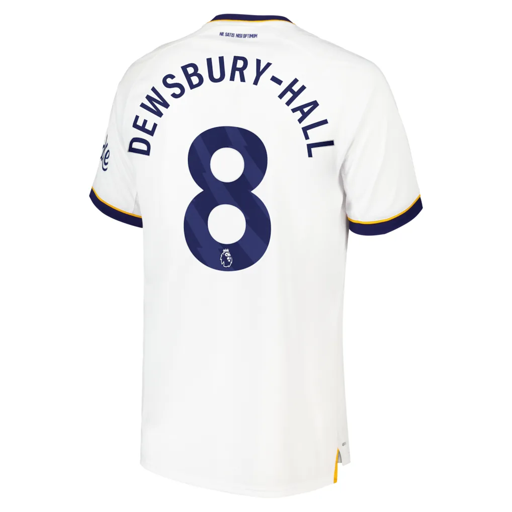 Everton Castore Away Pro Shirt 2026-27 with Dewsbury-Hall 8 printing — view 3