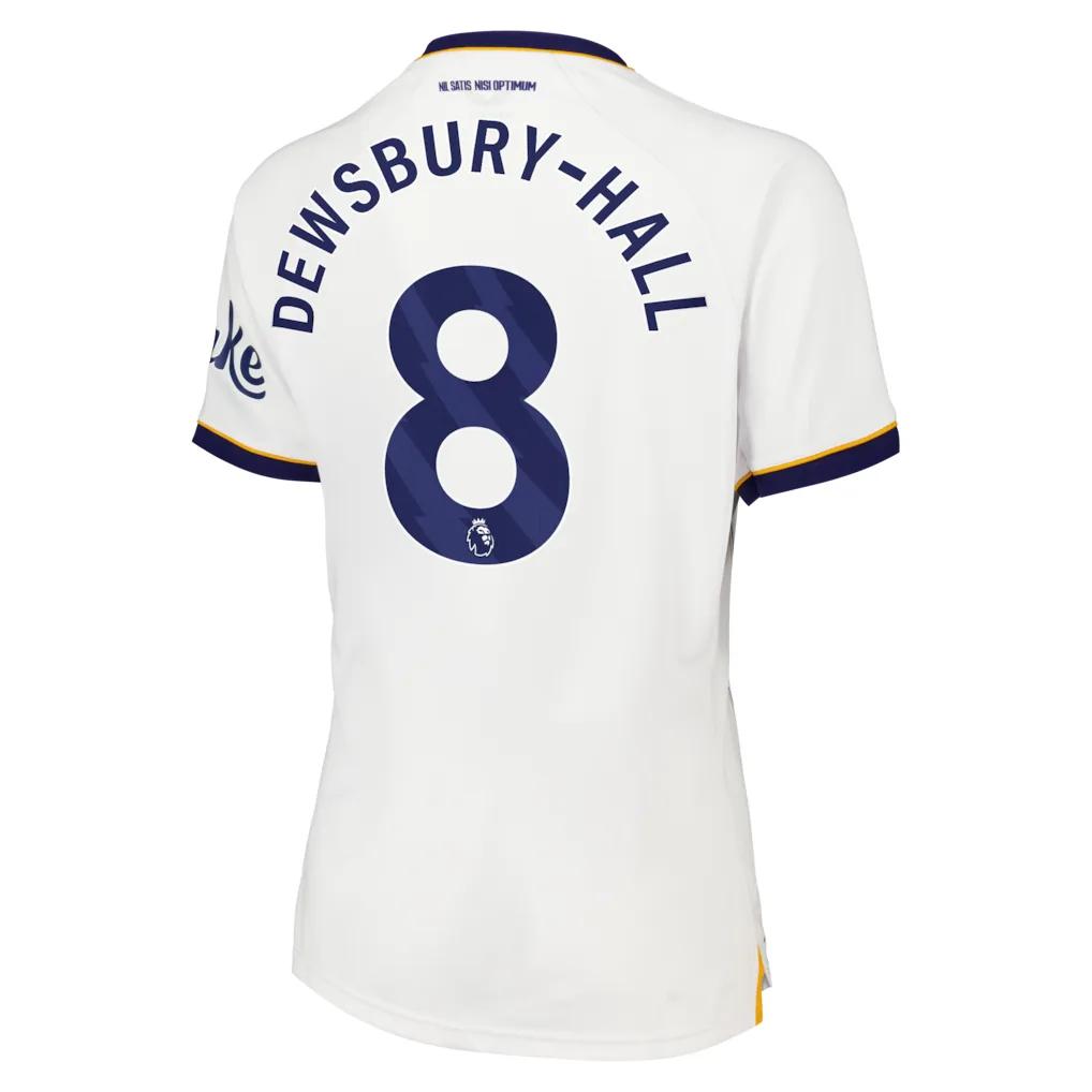 Everton Castore Away Pro Shirt 2026-27 - Womens with Dewsbury-Hall 8 printing — view 3