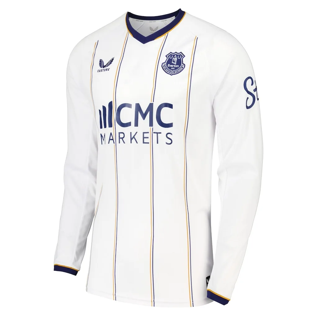 Everton Castore Away Replica Shirt 2026-27 - Long Sleeve with Ndiaye 10 printing — view 2