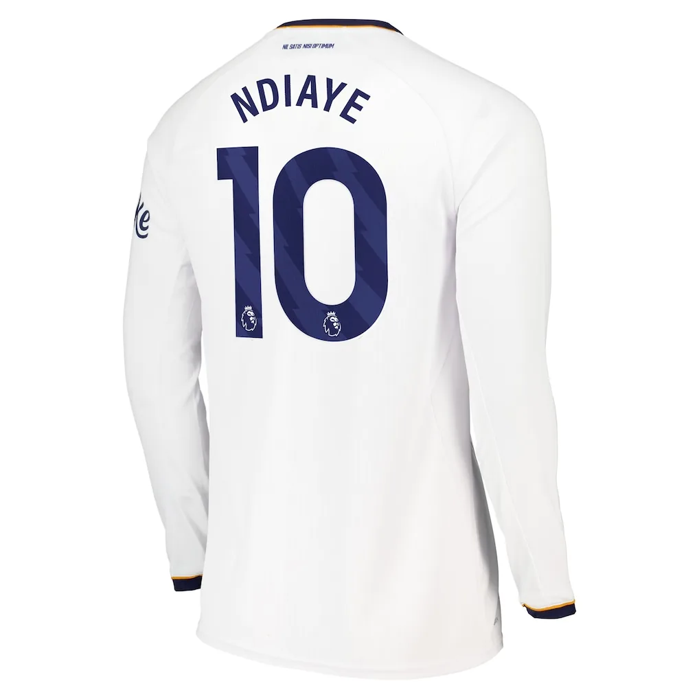 Everton Castore Away Replica Shirt 2026-27 - Long Sleeve with Ndiaye 10 printing — view 3