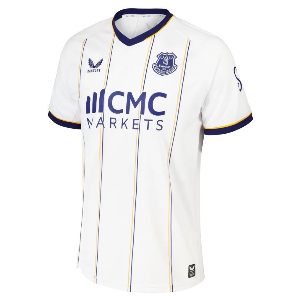 Everton Castore Away Replica Shirt 2026-27 with Dewsbury-Hall 8 printing — view 2