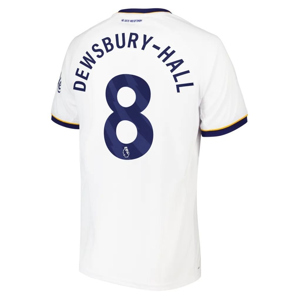 Everton Castore Away Replica Shirt 2026-27 with Dewsbury-Hall 8 printing — view 3