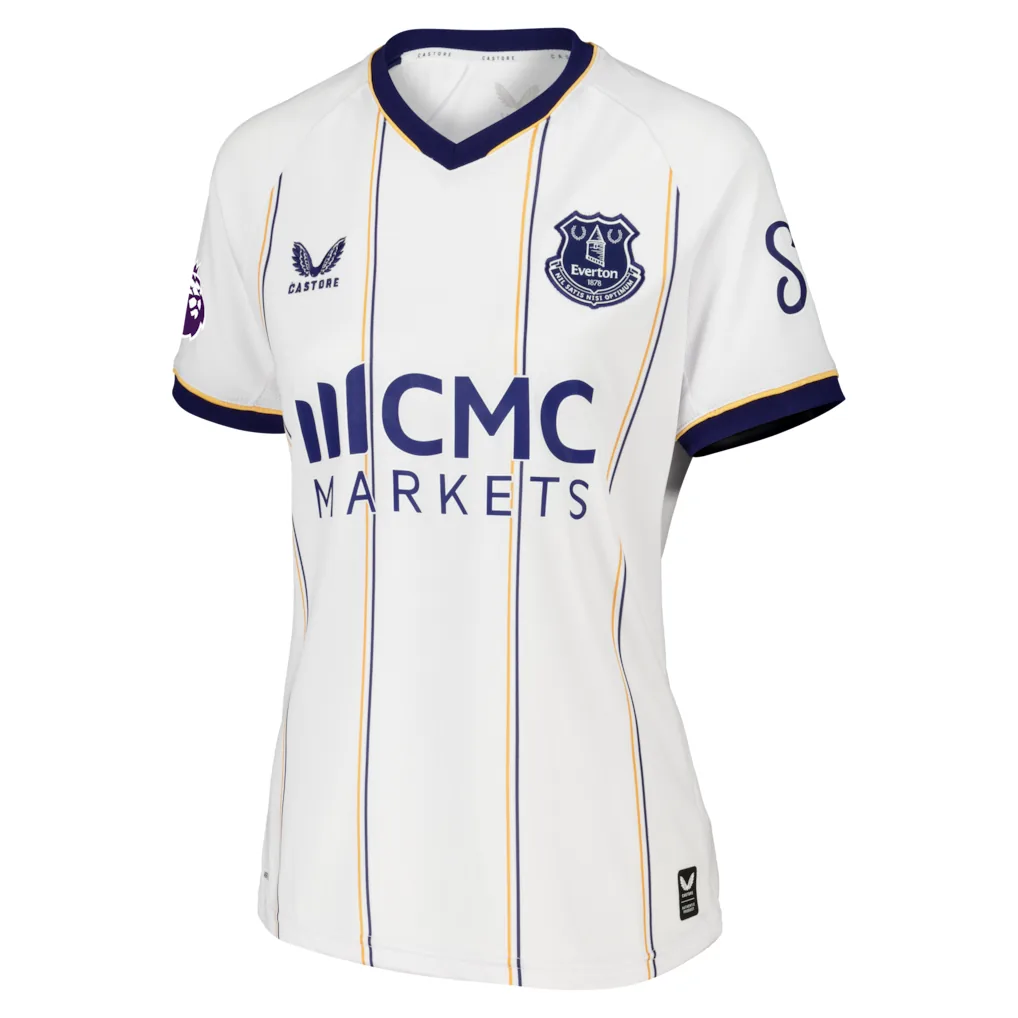 Everton Castore Away Replica Shirt 2026-27 - Womens with Dewsbury-Hall 8 printing — view 2
