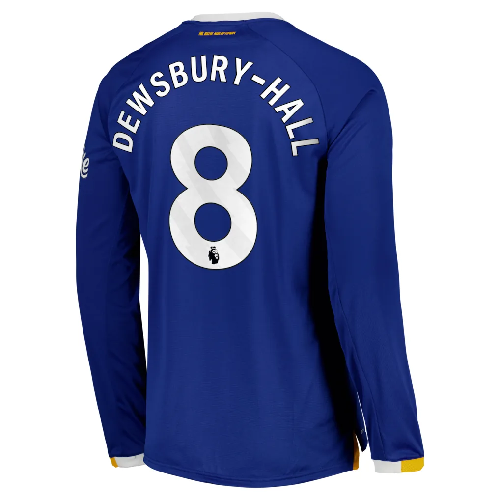 Everton Castore Home Pro Shirt 2026-27 - Long Sleeve with Dewsbury-Hall 8 printing — view 3